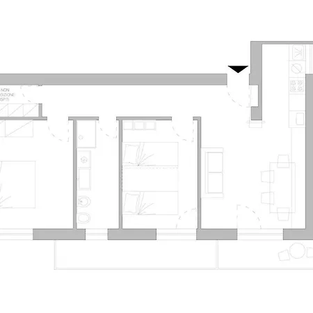 Woodenkey Moderno Bicamere In Centro * أسياجو